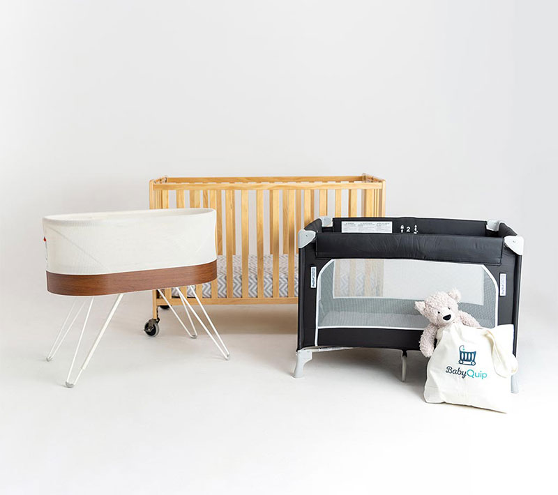 baby cribs and bear
